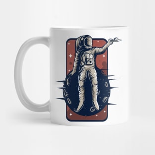 Astronaut on a planet Mug